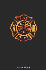 fire notebook firefighter maltese
