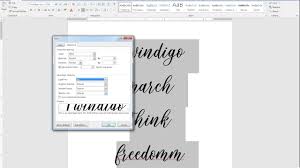 use opentype fonts in microsoft word