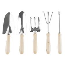 garden tool set and stool hand tool kit