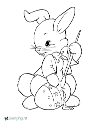 Explore and print for free playtime ideas, coloring pages, crafts, learning worksheets and more. Easter Bunny Coloring Pages