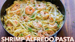 how to make creamy shrimp alfredo pasta