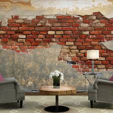 Old Brick And Plaster Wall Mural 9748