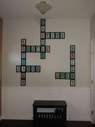 Family Name Crossword Feature Wall