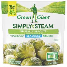 simply steam seasoned brussels sprouts
