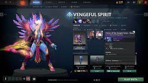 After clicking on her cage, she will appear in the character selection screen. Vision Of The Seraph Scion Unlocked R Dota2