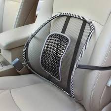 Polyester Car Seat Back Rest Lumbar Support
