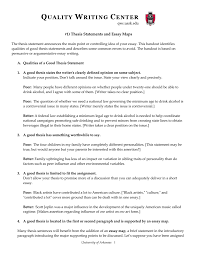 This handout describes what a thesis statement is, how thesis statements work in your writing is my thesis statement specific enough? Thesis Statements And Essay Maps