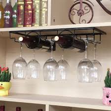wine glass rack upside down home wine