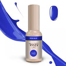 ritzy nails neon blue n8