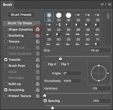 brush and painting tool shortcuts