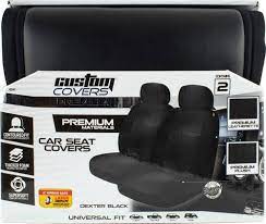 Black Bucket Low Back Seat Cover 40341