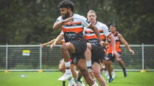 Official twitter account of wests tigers. Nrl 2021 Wests Tigers Rookie Allan Fitzgibbon Joins Race For Nrl S Fastest Man Daily Telegraph
