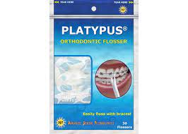 It is best to floss after brushing. Platypus Ortho Flossers Scott S Dental Supply
