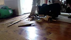 removing hardwood floor with a floor