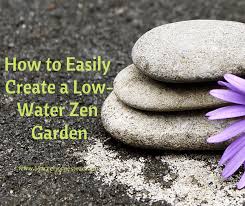 Low Water Zen Garden
