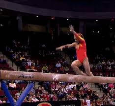 gymnastics shawn johnson balance beam