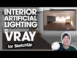 interior lighting in vray
