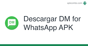 Con esta app vas a poder disfrutar de una versión de whatsapp con mejor . Dm For Whatsapp Apk 0 4 1 Aplicacion Android Descargar