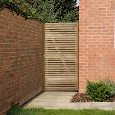 Double Slatted Gate 183cm