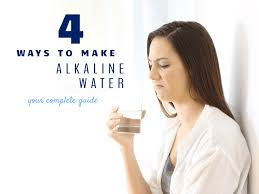 make alkaline water