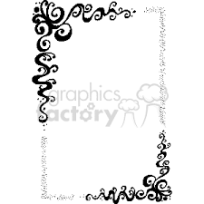 Royalty Free Cartoon Corner Scroll Border Clipart Images And Clip