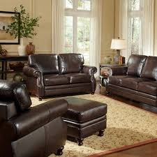Leather Loveseat Living Room Sets