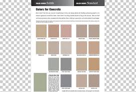 Color Chart Precast Concrete Building Materials Png Clipart