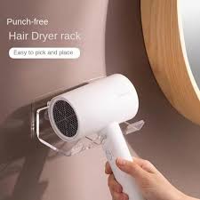 Hair Dryer Storage Rack Acrylic Punch