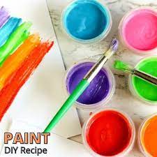 How To Make Paint With Flour Little