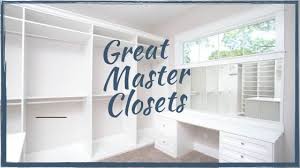 Great Master Bedroom Closet Ideas