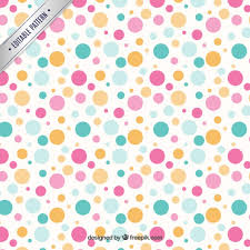Colorful Dots Pattern Vector Free Download