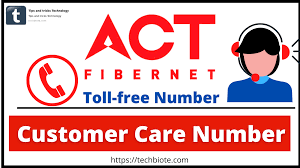 act fibernet customer care number