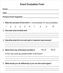 event satisfaction survey templates