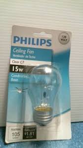 Philips 15w Ceiling Fan Light Bulb