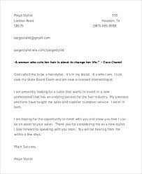 8 hair stylist cover letter templates