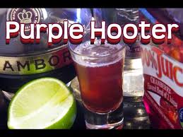 how to make the purple hooter shot