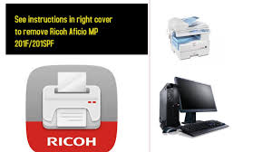 Download the free pdf manual for ricoh aficio mp 201spf and other ricoh manuals at manualowl.com. See Instructions In Right Cover To Remove Ricoh Aficio Mp 201f 201spf Youtube