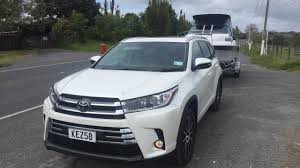 Toyota Highlander 2017 Towing Review Aa New Zealand