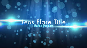 From within the essential graphics panel in premiere pro you can use the type tool to create titles. Lens Flare Stock Graphic Design And Motion Graphic Templates Adobe Stock