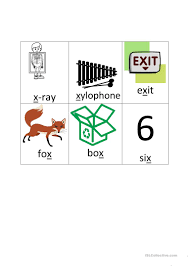 Download 44 royalty free letter x words and . Letter X Picture Word Cards English Esl Worksheets For Distance Learning And Physical Classrooms