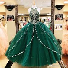 You should find the perfect ball gown to make a grand entrance and make it a perfect day to remember! Emerald Green Tulle Ball Gown Quinceanera Dress 2020 Sparkly Beaded Crystal Sweet 16 Birthday Party Dresses Vestidos De 15 Anos From Hot Wind 126 54 Dhgate Com