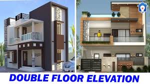 2 floor house designs india