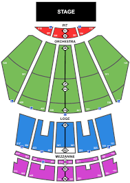 seating map pea theater