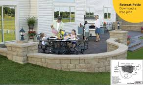 landscaping patio ideas with free patio