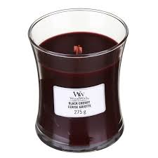Relight it again after that and the flame should burn lower. Woodwick Black Cherry Medium Hourglass Candle Temptation Gifts