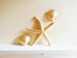 Starfish Wall Hanging Sculptures Beach