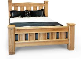 super king size oak wooden bed frame
