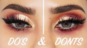 eyeshadow do s and don ts