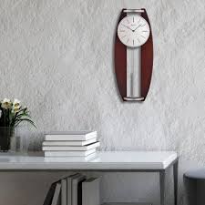 Round Wall Clock With Pendulum C4896