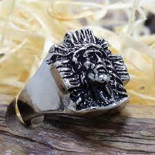 gothic 316l stainless steel ring